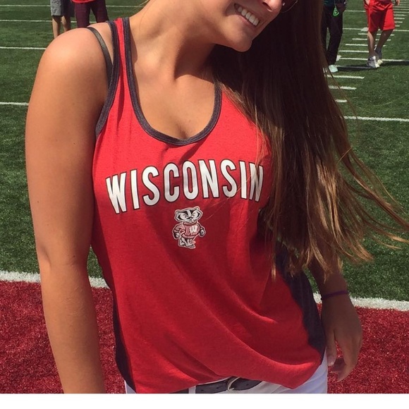 Campus Heritage Tops - Wisconsin tank top